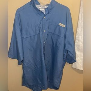 Men’s Columbia fishing shirt